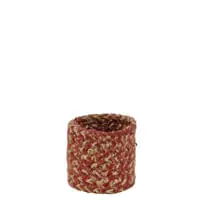 British Colour Standard Assorted Colours Jute Napkin Rings Set of 4